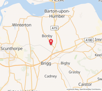 Map of Worlaby, EnglandEngland