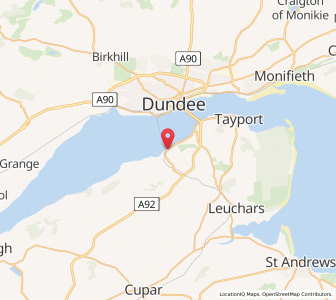 Map of Wormit, ScotlandScotland