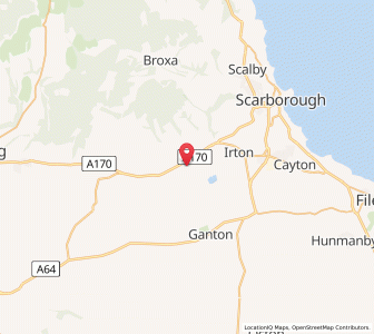 Map of Wykeham, EnglandEngland