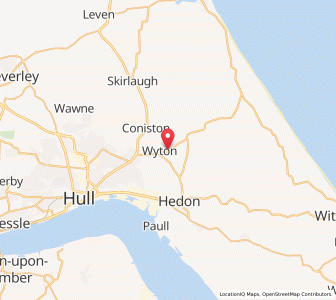 Map of Wyton, EnglandEngland
