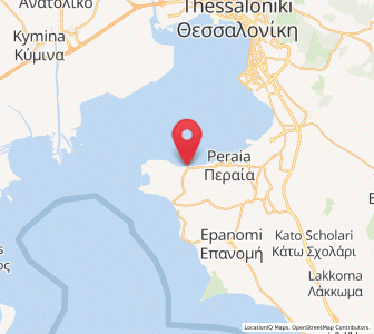 Map of Agía Triáda, Central Macedonia