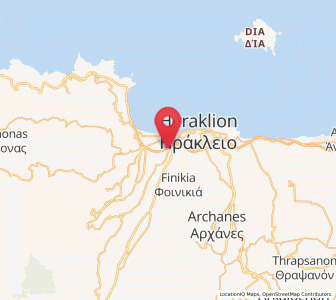 Map of Ágioi Theódoroi, Crete