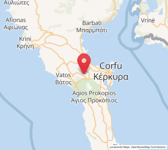 Map of Ágios Ioánnis, Ionian Islands