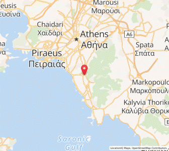 Map of Argyroúpoli, Attica