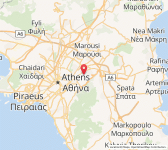 Map of Cholargós, Attica