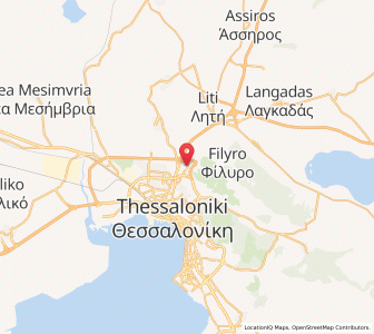 Map of Efkarpía, Central Macedonia