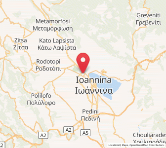 Map of Eksochí, Epirus