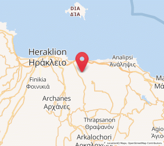 Map of Eliá, Crete
