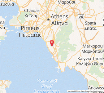 Map of Ellinikó, Attica