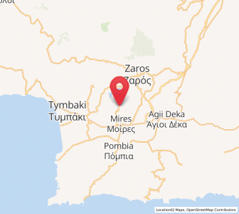 Map of Galiá, Crete
