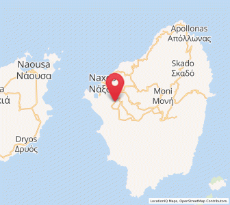 Map of Glinádo, South Aegean