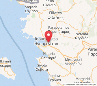 Map of Graikochóri, Epirus