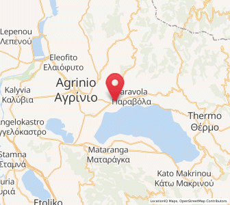 Map of Kainoúryion, West Greece