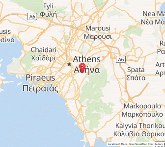 Map of Kaisarianí, Attica