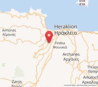Map of Káto Kalésia, Crete