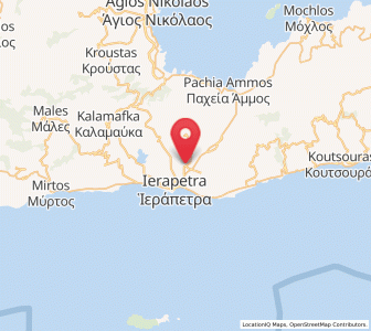 Map of Kentrí, Crete
