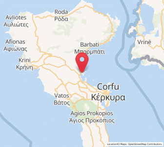 Map of Límni, Ionian Islands