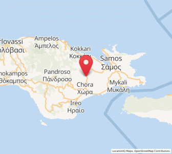 Map of Mytilinioí, North Aegean