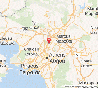 Map of Néa Filadélfeia, Attica