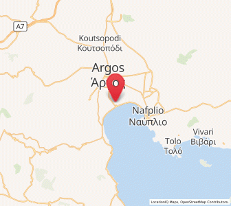 Map of Néa Kíos, Peloponnese