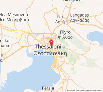 Map of Neapoli, Central Macedonia