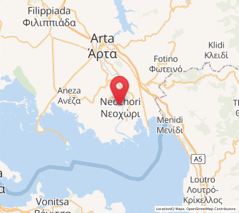 Map of Neochóri, Epirus