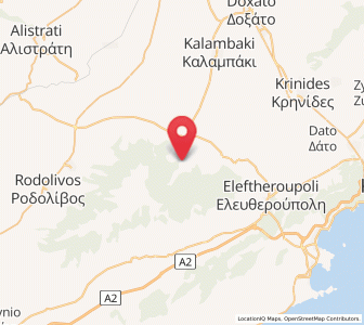 Map of Nikísiani, East Macedonia and Thrace