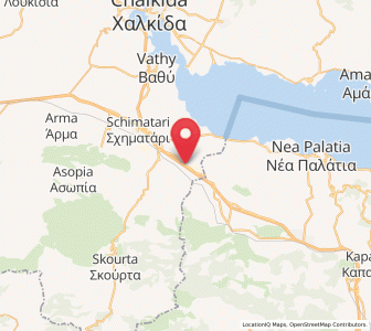 Map of Oinófyta, Central Greece