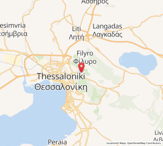 Map of Péfka, Central Macedonia