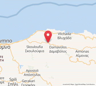 Map of Pérama, Crete