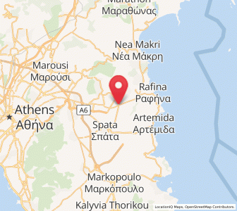 Map of Pikérmi, Attica