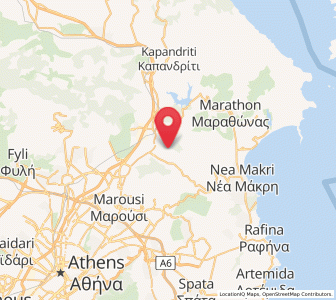 Map of Rodópoli, Attica