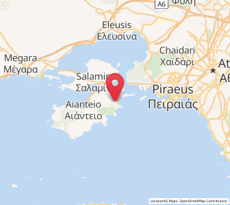 Map of Selínia, Attica