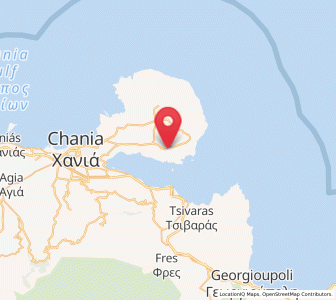 Map of Stérnes, Crete