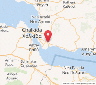 Map of Vasilikón, Central Greece