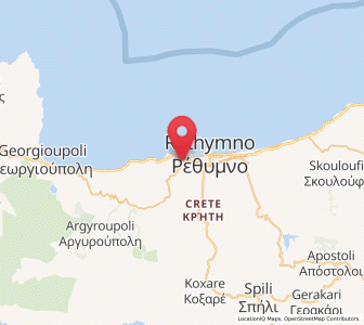 Map of Violí Charáki, Crete