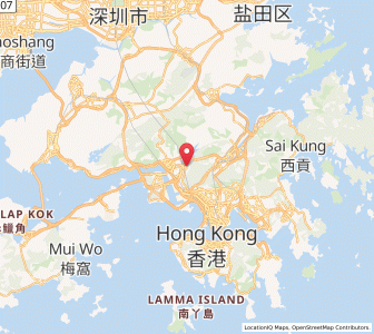 Map of Kwai Chung, Tsuen Wan