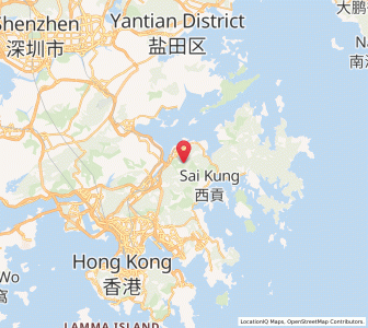 Map of Ma On Shan, Sha Tin