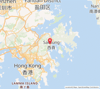 Map of Sai Kung, Sai Kung