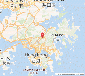 Map of Sha Tin Wai, Sha Tin