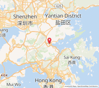 Map of Tai Po, Tai Po