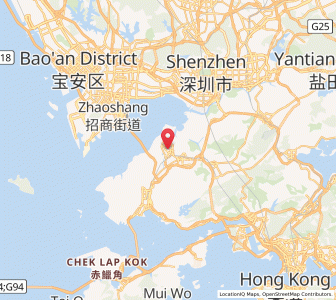 Map of Tin Shui Wai, Yuen Long