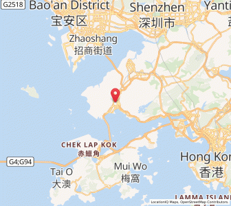 Map of Tuen Mun, Tuen Mun