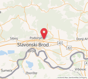 Map of Bukovlje, Brod-Posavina