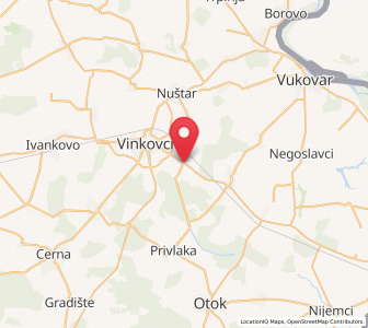 Map of Mirkovci, Vukovar-Sirmium