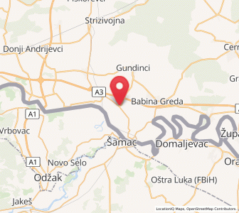 Map of Sikirevci, Brod-Posavina