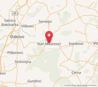 Map of Stari Mikanovci, Vukovar-Sirmium