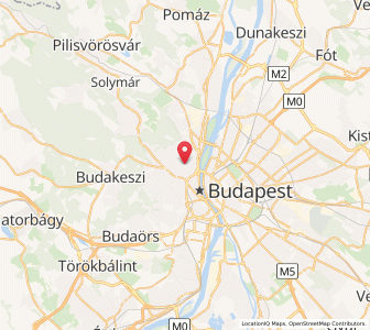 Map of Budapest District II