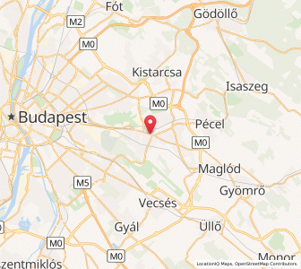 Map of Budapest District XVII