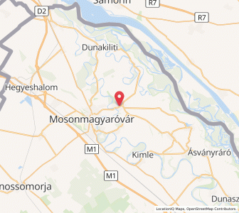 Map of Halászi, Győr-Moson-Sopron